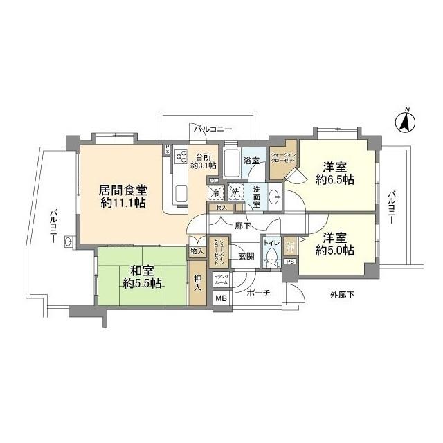  間取り図写真
