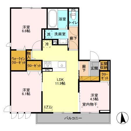  間取り図写真