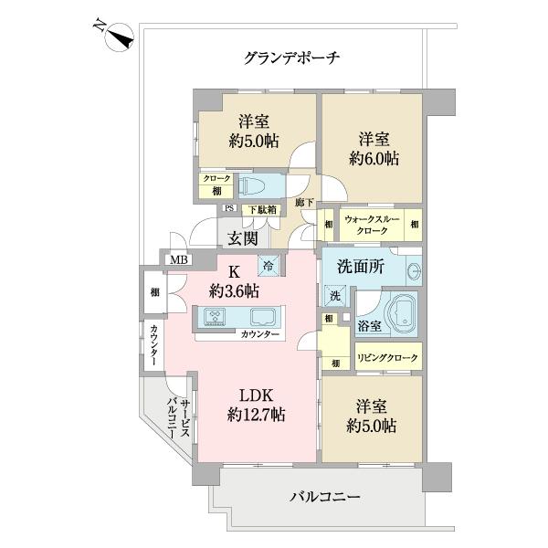  間取り図写真