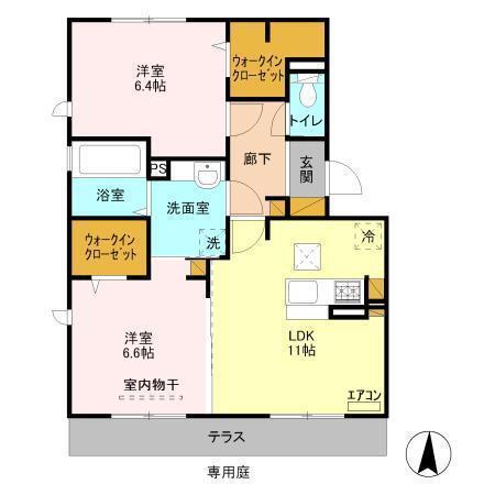  間取り図写真