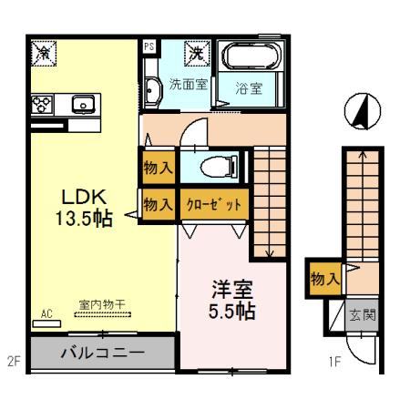  間取り図写真
