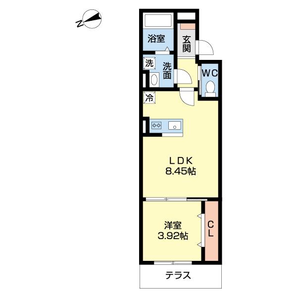  間取り図写真