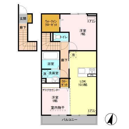 間取り図写真