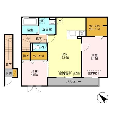  間取り図写真