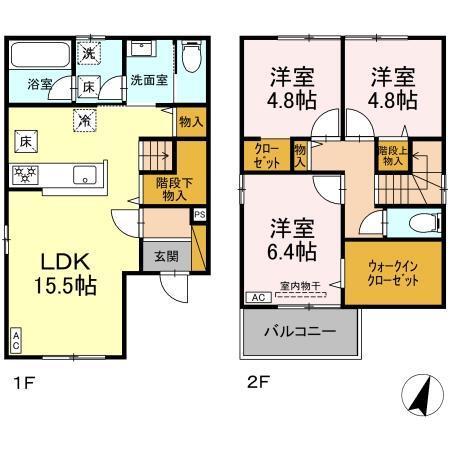  間取り図写真