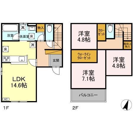  間取り図写真