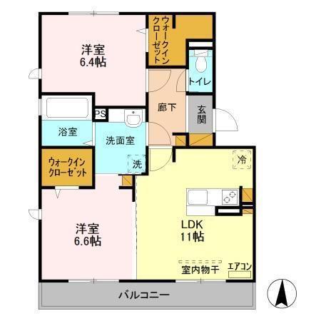  間取り図写真