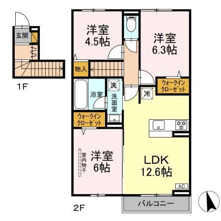  間取り図写真