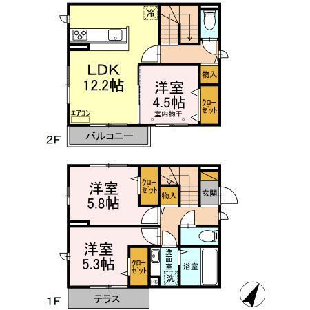  間取り図写真