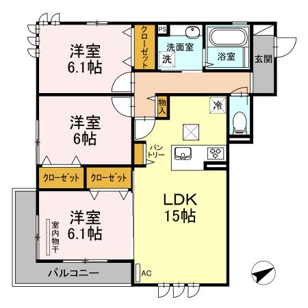  間取り図写真