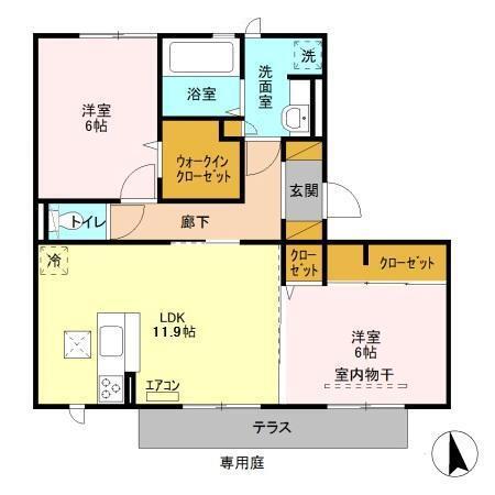  間取り図写真