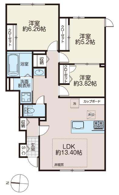  間取り図写真