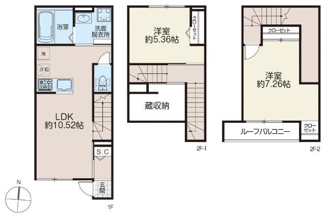  間取り図写真