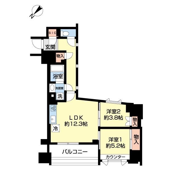  間取り図写真