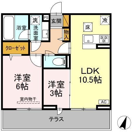  間取り図写真