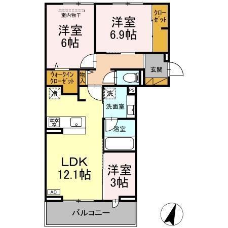  間取り図写真
