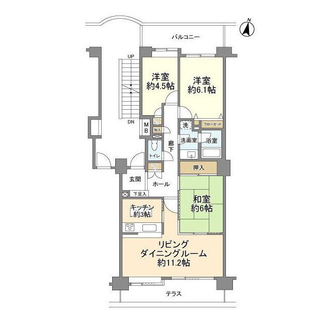  間取り図写真