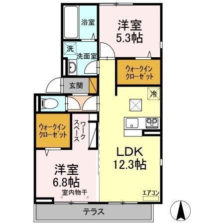  間取り図写真