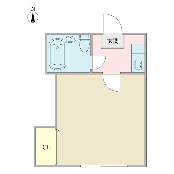 アパートメントハウス雅 間取り図画像