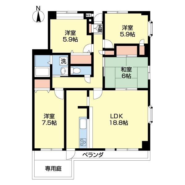  間取り図写真