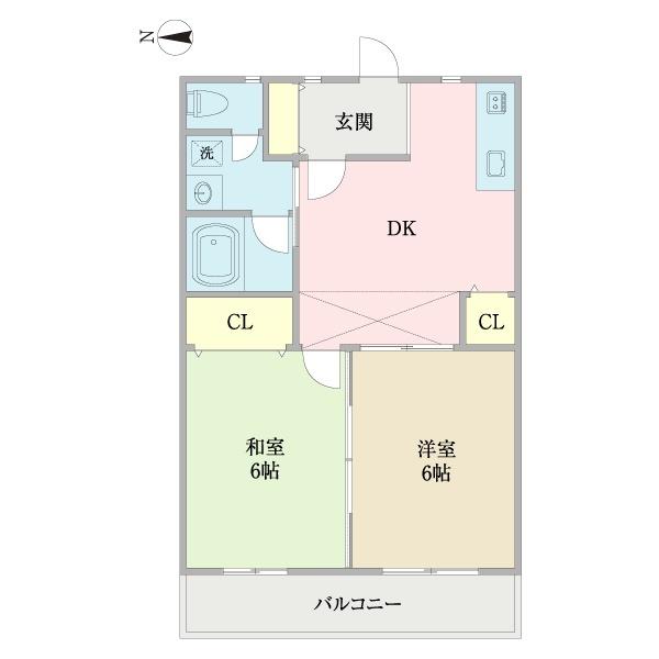 別部屋の間取り図になります。