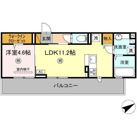Holy　Lands（302） 間取り図画像