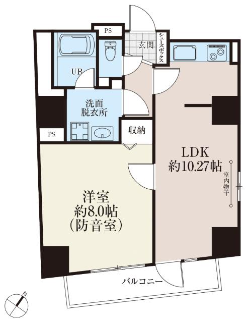 白山レジデンス（0401） 間取り図画像