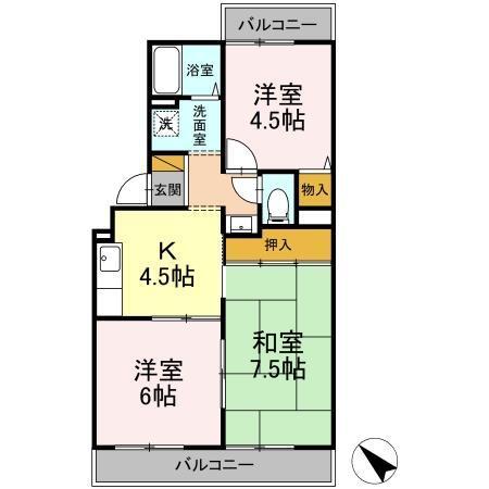  間取り図写真