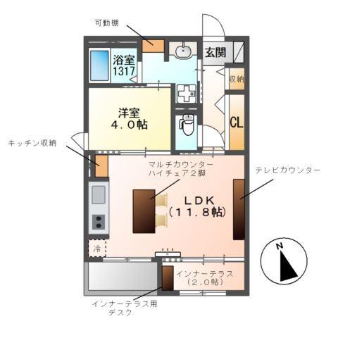  間取り図写真