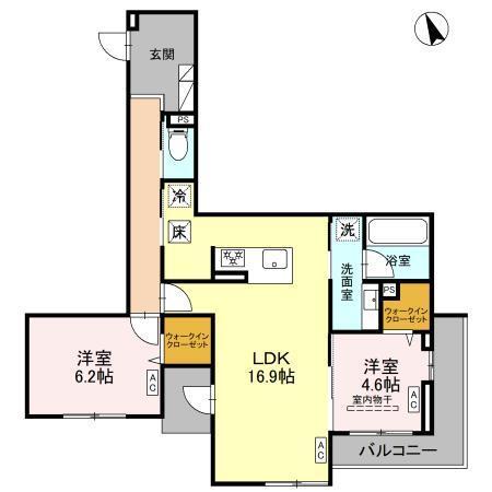  間取り図写真