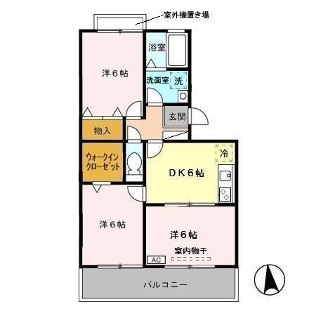 エクセルグランデ（202） 間取り図画像
