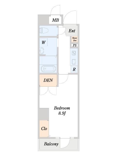 専有面積：29.43平米