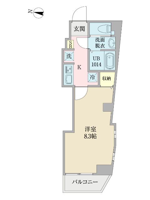Ｍヒルズ 間取り図画像