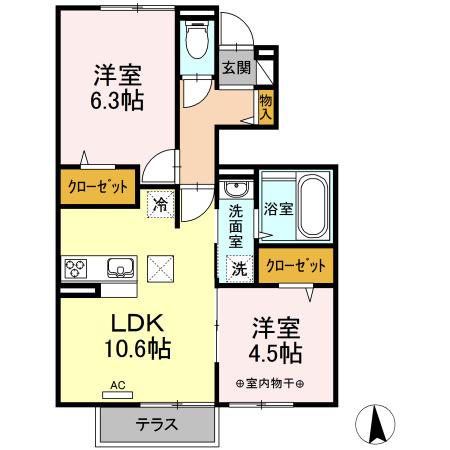  間取り図写真