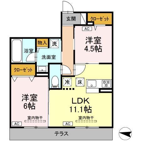  間取り図写真