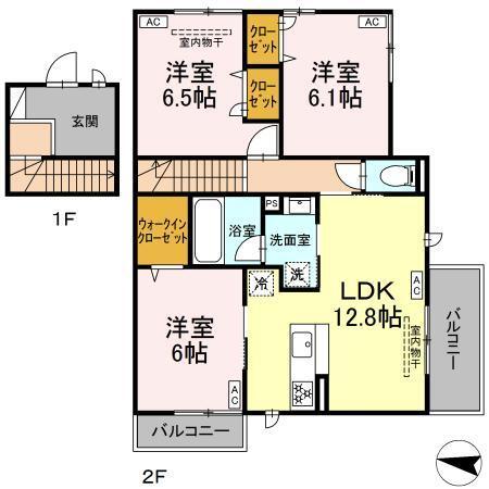  間取り図写真