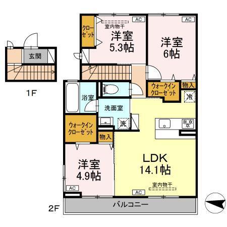  間取り図写真