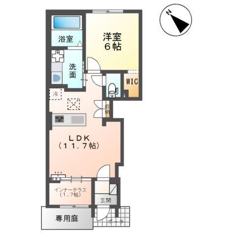 スプリングチェリーⅤ 間取り図画像