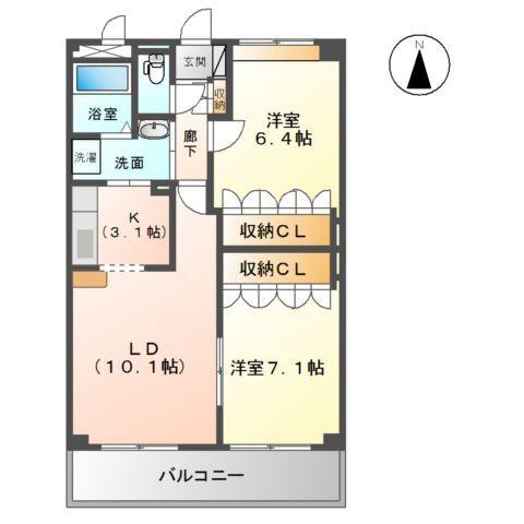 グレイスヴィラ 間取り図画像