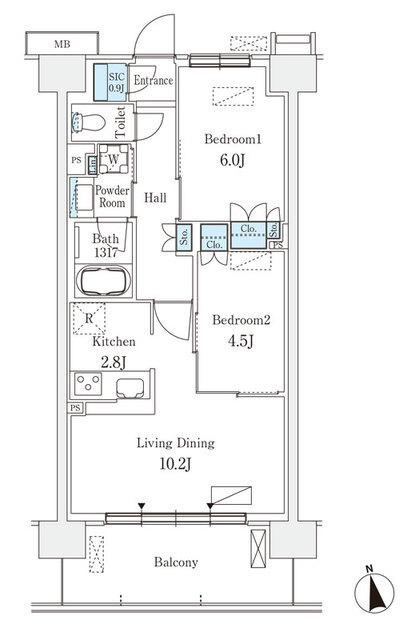  間取り図写真