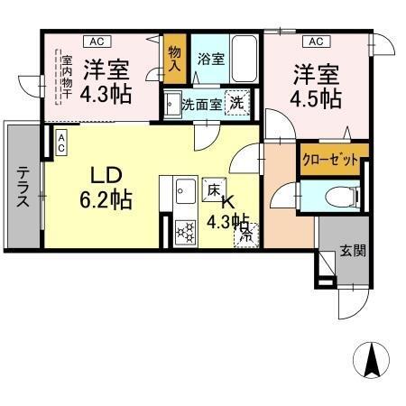  間取り図写真
