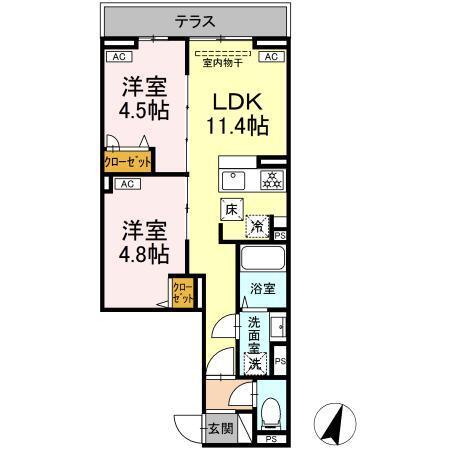  間取り図写真