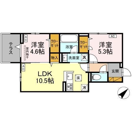  間取り図写真
