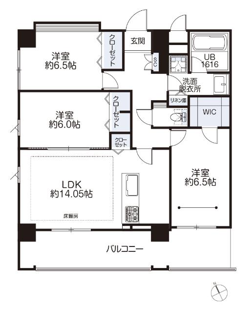  間取り図写真