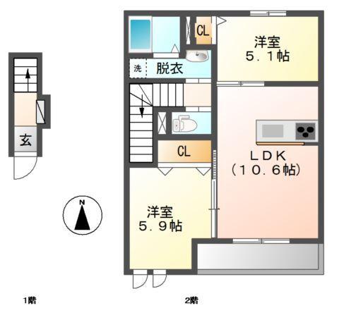  間取り図写真