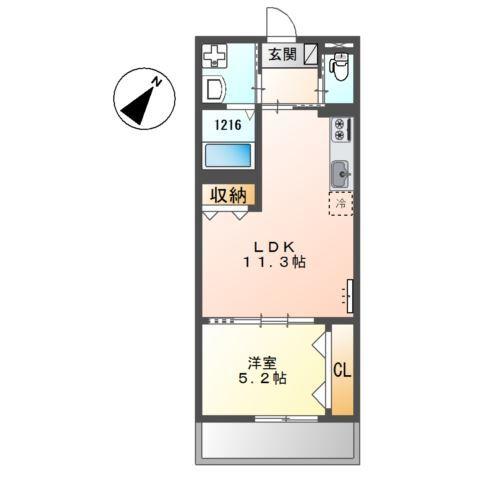 ルーク　ジュミリア 間取り図画像