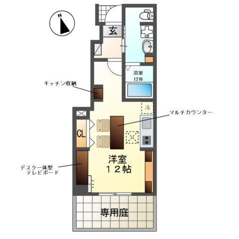  間取り図写真