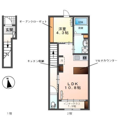  間取り図写真