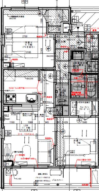  間取り図写真
