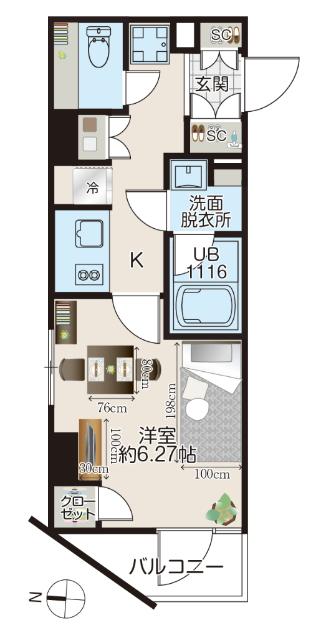 間取り図写真